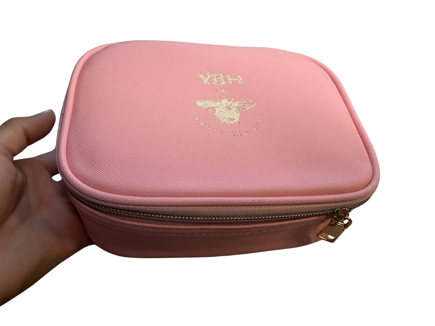 LED Mirror Portable Makeup Bag